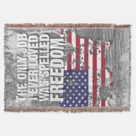 Cobertor Throw Blanket – Freedom Job