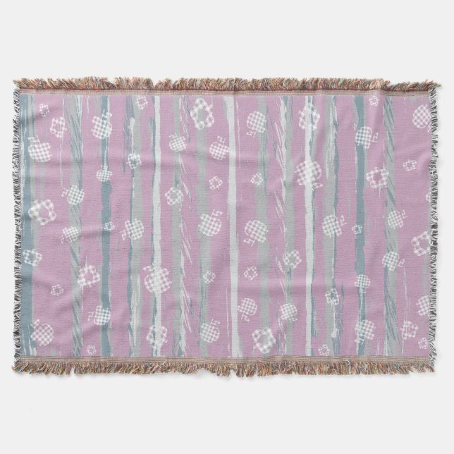 Cobertor Throw Blanket – Gingham Orchard (Frente)