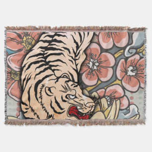 Cobertor Tigre Branco