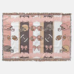 Cobertor Toalha de Futebol Coquette com Estampa de Leopardo
