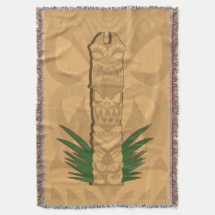 Cobertor Totem de Tiki do dinossauro