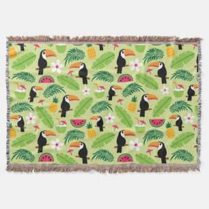 Cobertor Toucan Tropical Summer