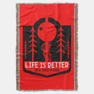 Cobertor Treehouse Playhouse De Volta À Escola