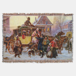 Cobertor Treinador de Natal 1795 Jean Leon G. Ferris