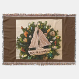 Cobertor Tropical Costeira SEA e Saudações Natal de Praia