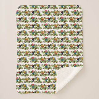 Cobertor Tropical Sherpa (escolha a cor)