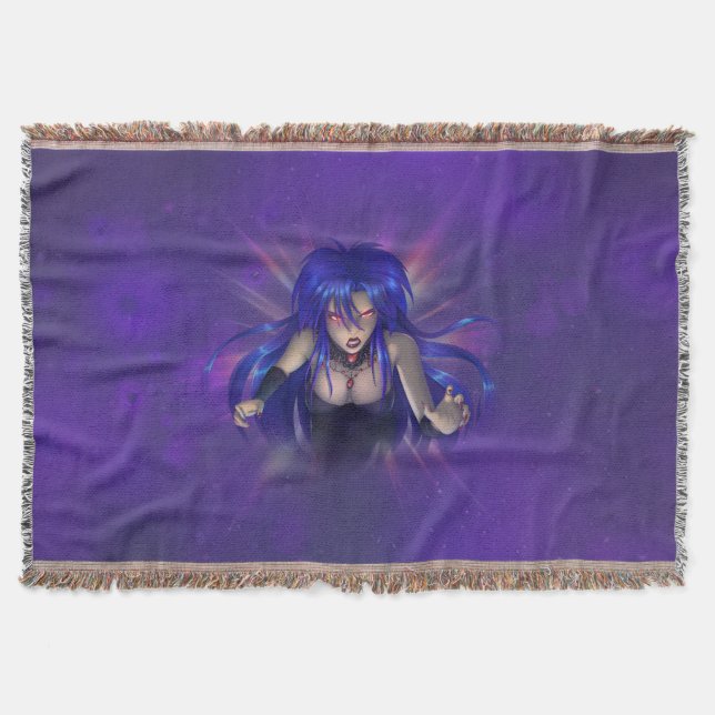 Cobertor TSDS: Arte da Capa do Livro da Rainha Irana Delphi (Frente)