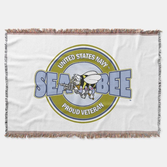 Cobertor U.S. Seabee do marinho (Frente)