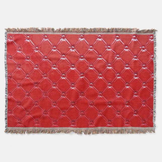 Cobertor Ufolsteridade Genuína Do Couro: Decoração Versátil (Frente)
