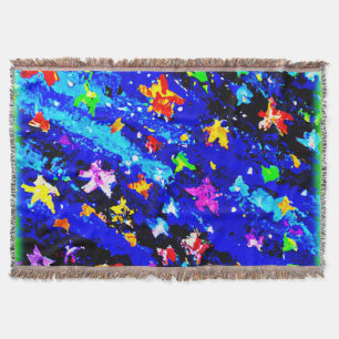 Cobertor Um Céu Estrelado De Cor Brilhante. Comprar Agora