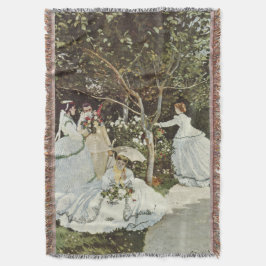 Cobertor Um moinho de vento em Zaandam Claude Monet