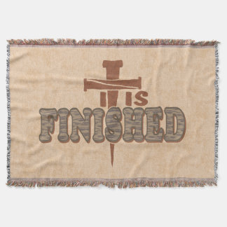 Cobertor Unhas Rusty Cruz de Cristo Cristão