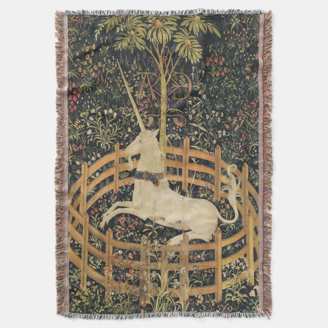 Cobertor Unicorn Tapestries Tapeçaria Clássica (Frente Vertical)