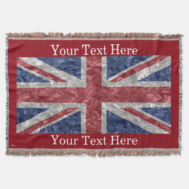Cobertor Union Jack Flag - Desapertado (Frente)