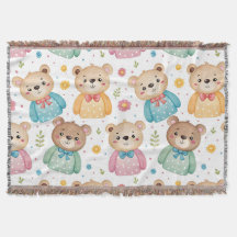 Urso de pelúcia e flores