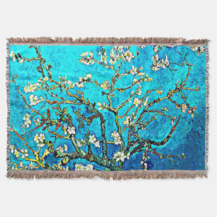 Cobertor Van Gogh - Ramificações com Almond Blossoms
