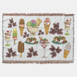 Cobertor VARIEDADE DO sorvete