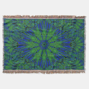 Cobertor Verão Verde Azul
