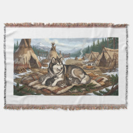Cobertor Versão 1 da Mãe Malamute