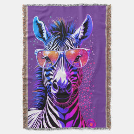 Cobertor Vibrações Legais de Zebra