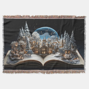 Cobertor Vila Snow-Globe, Livro de Natal