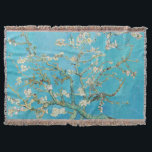 Cobertor Vincent van Gogh - Almond Blossom<br><div class="desc">Flor de amêndoa / Ramificações com Flor de Amêndoa - Vincent van Gogh,  Oil on Canvas,  1890</div>