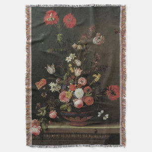 Cobertor Vintage Barroco Floral Tranquila Floral Flor Flore
