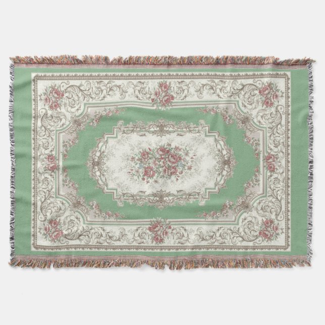 Cobertor Vintage Carpet 4 - Lança-lenha (Frente)