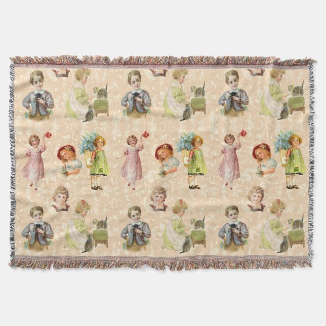 Cobertor Vintage Children (Frente)