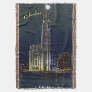 Cobertor Vintage Columbus Citadel no Blanket Noturno