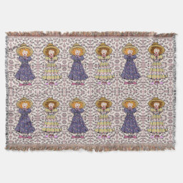 Cobertor Vintage Country Girls