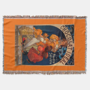 Cobertor Vintage ideal PosterEurope de Chocolat