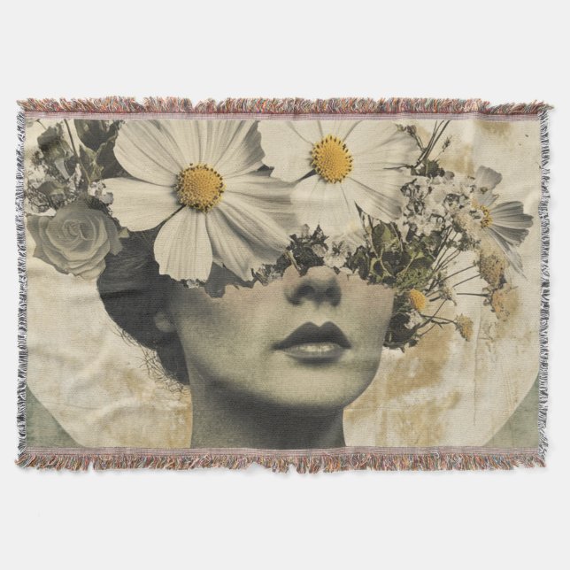Cobertor Vintage Moonlit - Boho Vintage Elegance (Frente)
