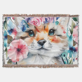 Cobertor Vintage retro fofo design para crianças