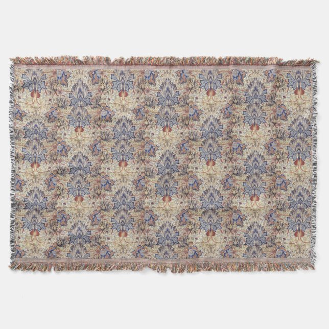 Cobertor Vintage William Morris Artichoke (Frente)