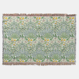 Cobertor Vintage William Morris Flowers Garden Wallpaper