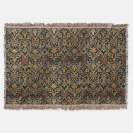 Cobertor Vintage William Morris Rosa e Lily