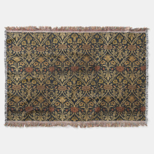 Cobertor Vintage William Morris Rosa e Lily