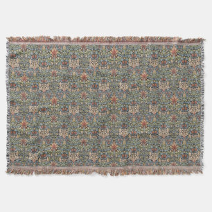 Cobertor Vintage William Morris Snakehead