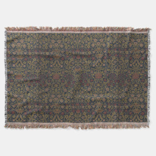 Cobertor Vintage William Morris Violet e Columbine