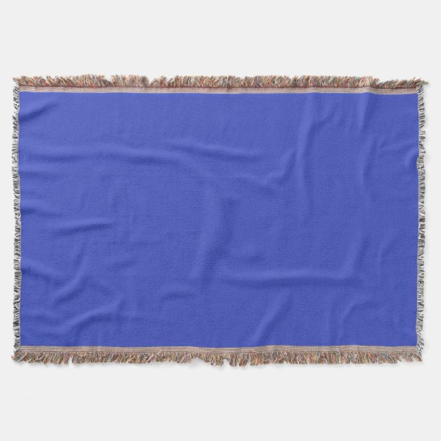 Cobertor Violet Blue Throw Blanket (Frente)
