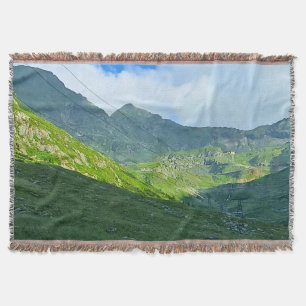 Cobertor Vista Alpina Transfagarasan – Arte de Montanha da 
