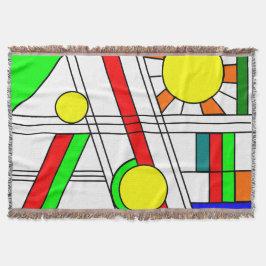 Cobertor Vista Moderna de Vidro Estreito