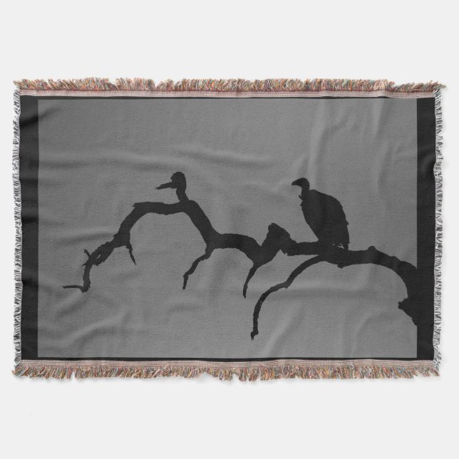 Cobertor Vulture Silhouette (Frente)