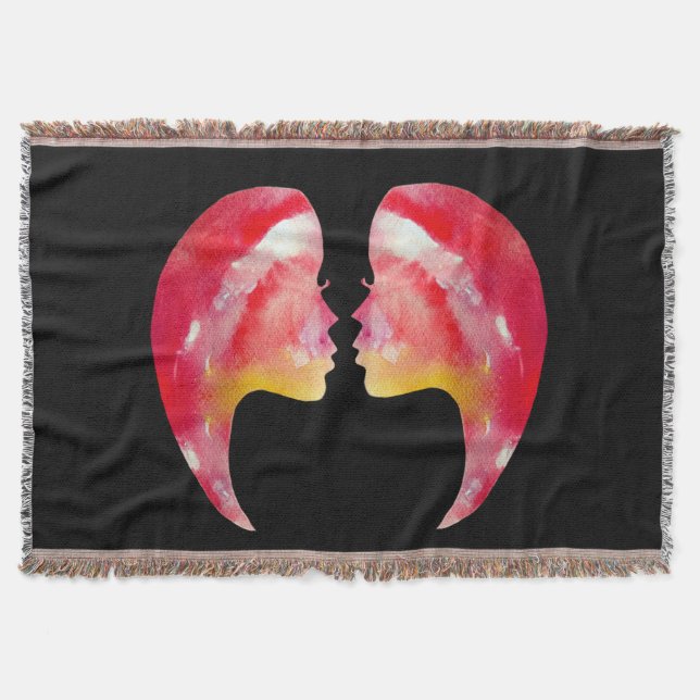 Cobertor Watercolor Geminin (Frente)