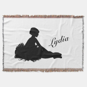 Cobertor Weary Ballerina Personalizada w Nome