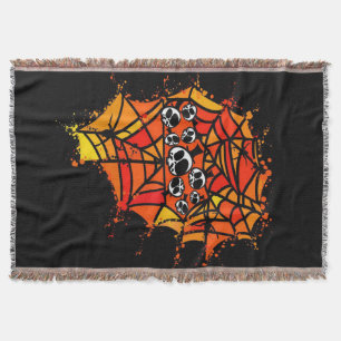 Cobertor Webs de Aranha Caveira