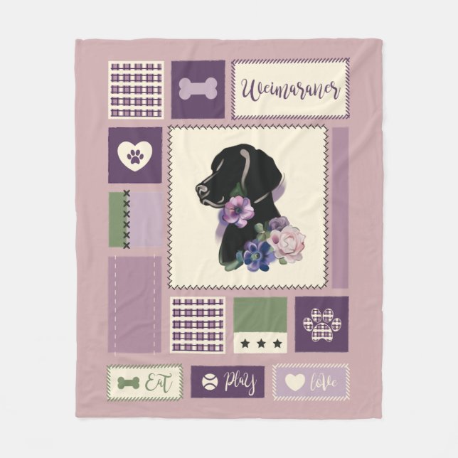 Cobertor Weimaraner| Médio (Frente)