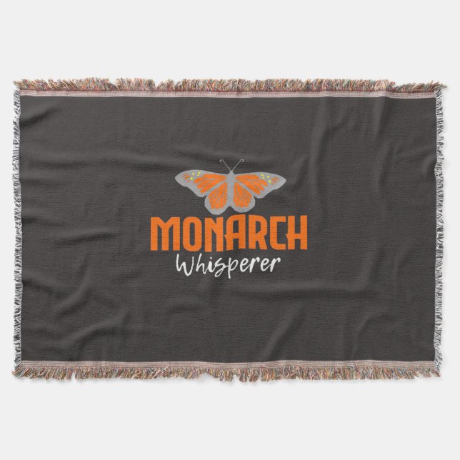 Cobertor Whisperer da Borboleta Monarca (Frente)