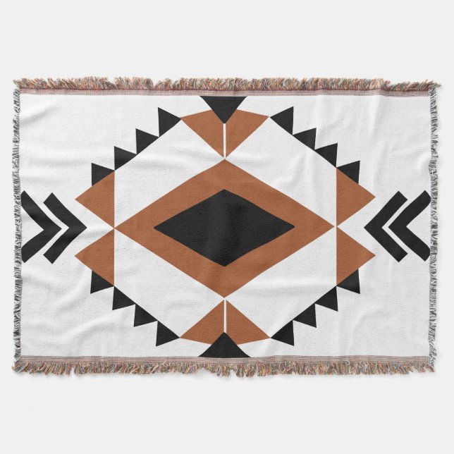 Cobertor White-Modern Tagesdecke Boho Fransen (Frente)
